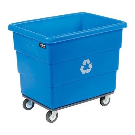 Cr Daniels Dandux Dandux Recycling Cube Truck For Multiple Recyclables, 18 Bushel, Blue 51-116018U-5RYC